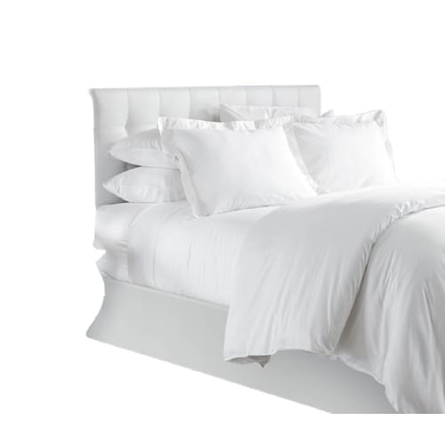 Naked Fitted Sheet, T300 Sateen Weave, 60% Cotton/40% Tencel Modal, California King 72x84, White